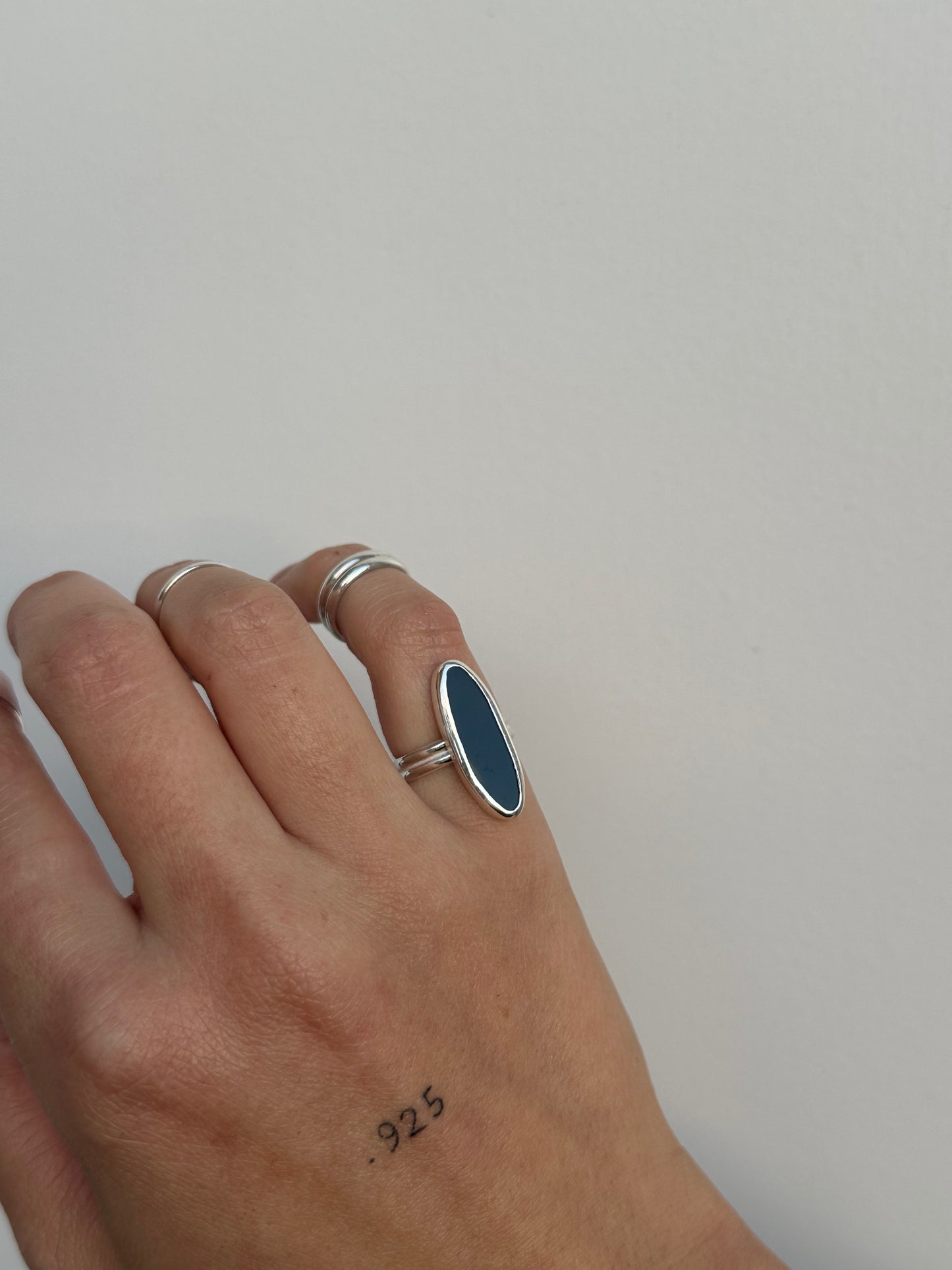 What if I'm the Bad Guy - Onyx Ring MADE TO ORDER