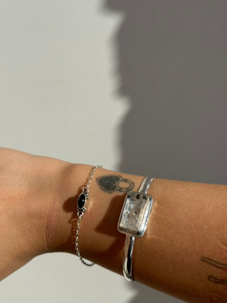 Your Skin is Ice Cold - Quartz Cuff
