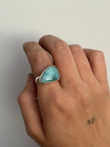 La Push Size 6.5 - Larimar Ring