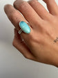 Port Angeles Size 9 - Larimar Ring