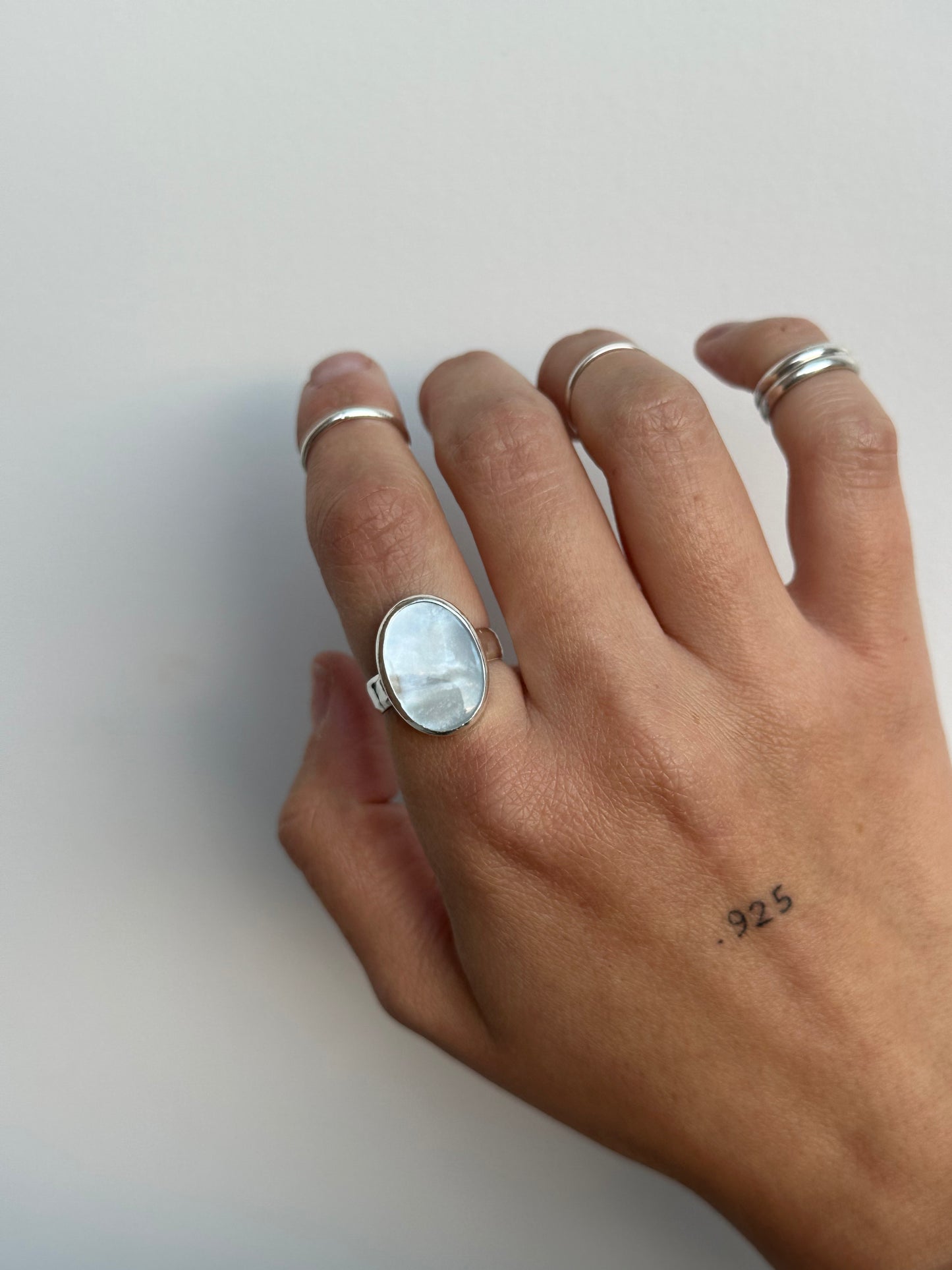 I Know What You Are Size 6.5 - Mother of Pearl Ring
