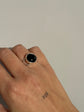 Lion Size 5.5 - Onyx Ring