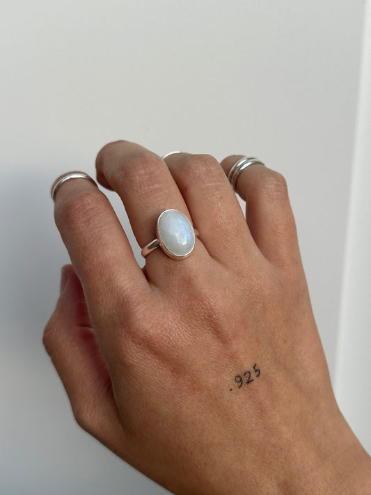 Immortal Size 7 - Moonstone Ring