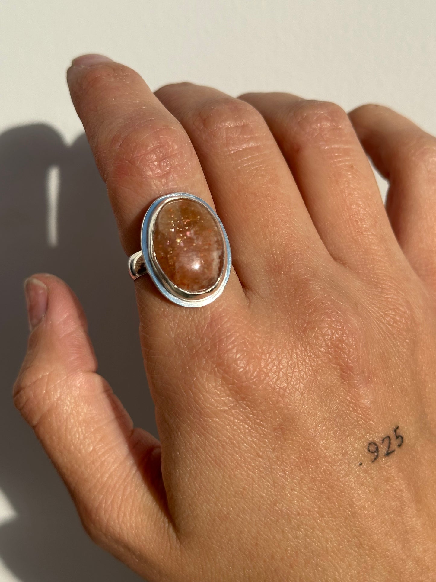 Where Have You Been Loca Size 7 - Sunstone Ring