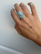 It's Just A Story Bella Size 6.25 - Larimar Ring