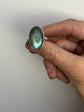 Blue Filter Size 10.5 - Labradorite Ring