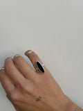 What if I'm the Bad Guy - Onyx Ring MADE TO ORDER