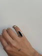What if I'm the Bad Guy - Onyx Ring MADE TO ORDER