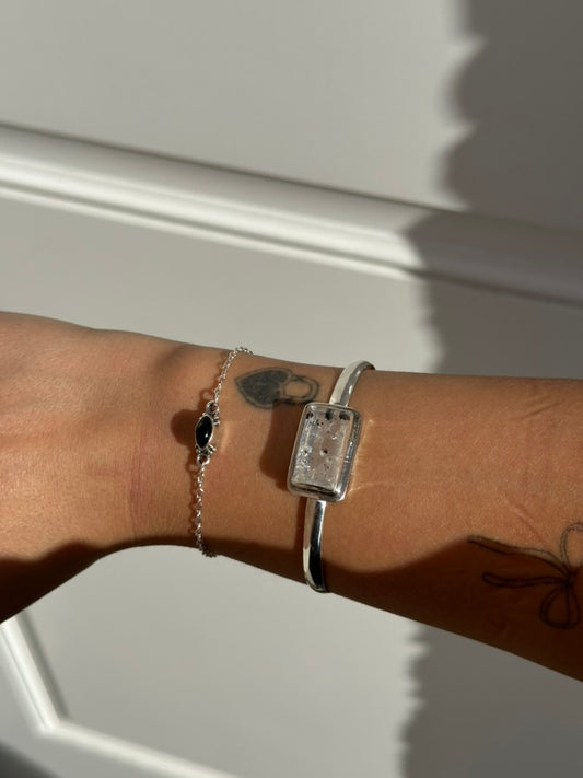 Your Skin is Ice Cold - Quartz Cuff