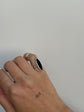 What if I'm the Bad Guy - Onyx Ring MADE TO ORDER