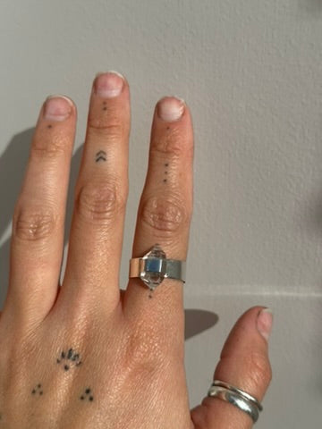 And Then Forever Size 8 - Quartz Ring
