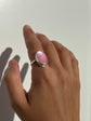Pink Mussel Ring Size 7