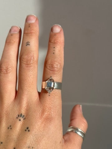 And Then Forever Size 8 - Quartz Ring