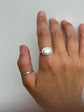 Mother of Pearl Ring Size 8.5