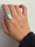 Port Angeles Size 9 - Larimar Ring