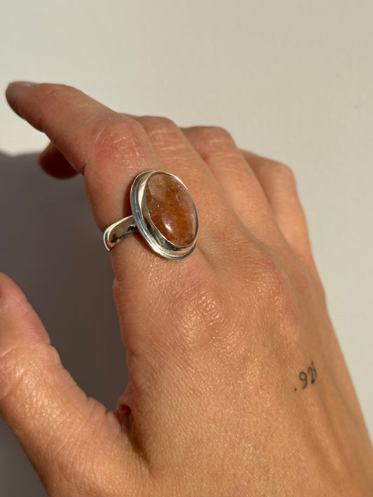 Where Have You Been Loca Size 7 - Sunstone Ring