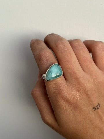 La Push Size 6.5 - Larimar Ring