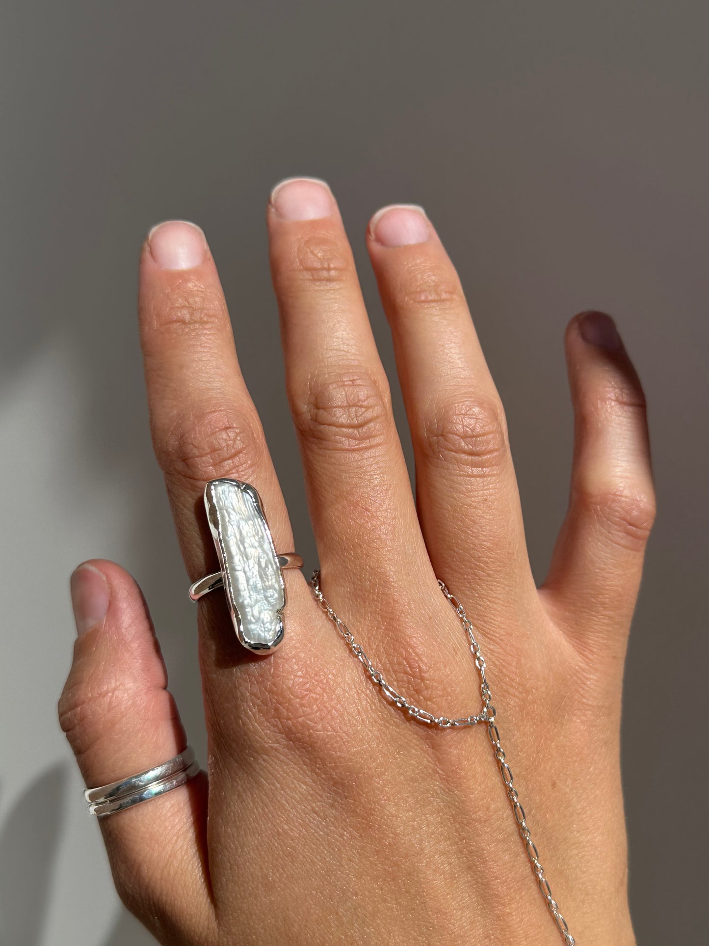 Pearl Ring Size 6