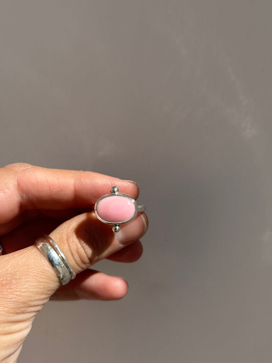Pink Conch Ring Size 7