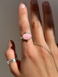 Pink Conch Ring Size 7