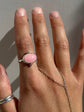 Pink Conch Ring Size 7