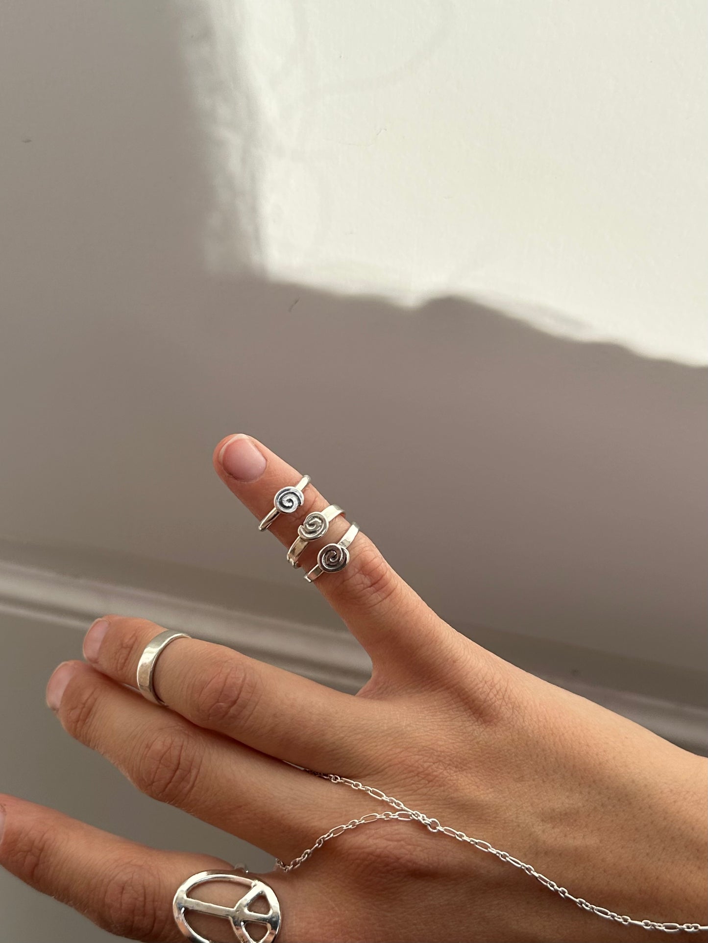 Spiral Pinky Ring