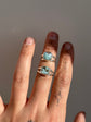 Cliff Jumping - Larimar Ring MADE TO ORDER