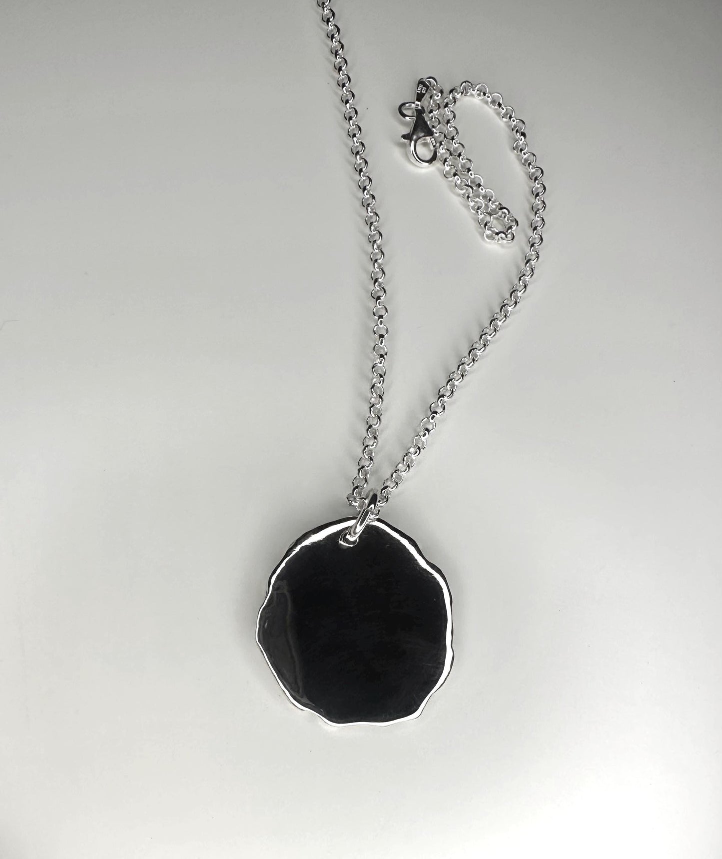 Wax Seal Initial Charm Pendant