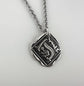 Wax Seal Initial Charm Pendant